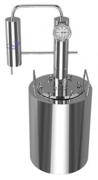 Вот скоро период полураспада в бочке закончится и начнём синтезировать! Аппарат уже опробован, пару литров в час может.