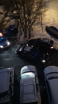 Ночью рано два барана не разъехались