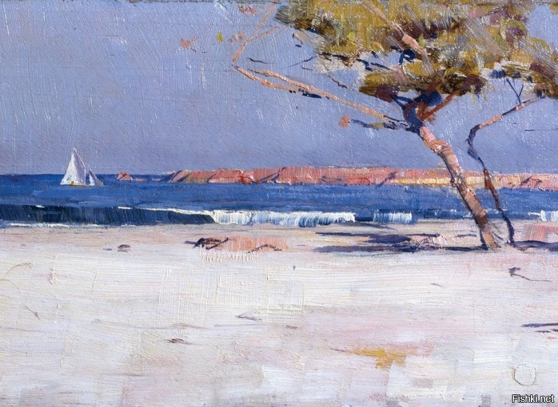 Сам ты "мазьня"))
Импрессионизм - он простыми мазками передает суть, настроение. 
Вот я тут даже чувствую этот воздух и запахи)) Я не шизофреник, если что)