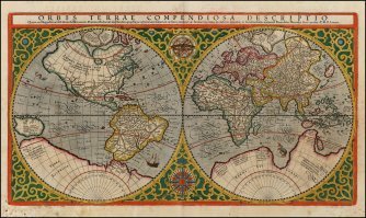 Вот например карта Меркатора 1587г