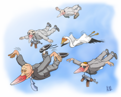 Эх ты... А способность к левитации была так близка... Трижды случайно - мало. Месяц и ты с журавлями в клину без визы на юга...