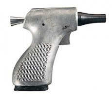 Японский тип 94 Намбу.  Ещё был Deer Gun однозарядный тоже  американский из алюминия,  хня редкостная . Зато себестоимость около 3.9 уе