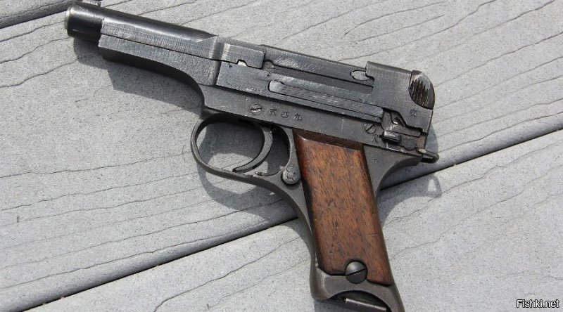 Японский тип 94 Намбу.  Ещё был Deer Gun однозарядный тоже  американский из алюминия,  хня редкостная . Зато себестоимость около 3.9 уе