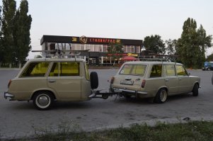 Автоприцепы из автомобилей