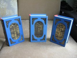 А я и сейчас потихоньку собираю кассеты и плееры и прикупил к ним вот такие кассетницы. Синие "книги" на 10 мест каждая, а ящик на 45.
Правда, после Почты РФ "книги" пришлось ремонтировать (человек отправил их в жёстком пенопласте, а почта, разумеется, растрясла их на запчасти).