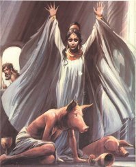 В мифах древней Греции читал об этом))))