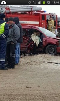 Авария дня. Видео жуткого столкновения под Тамбовом