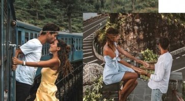 ну как бы где то на*ть пытаются, слева фрагмет с "движущимся поездом", волосы не шелохнулись... справа как они выглядят от дуновения ветра...