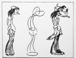 Макет волка для "Ну Погоди":