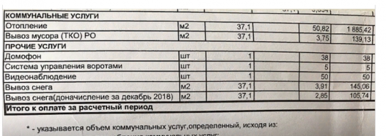 У нас за вывоз снега берут.