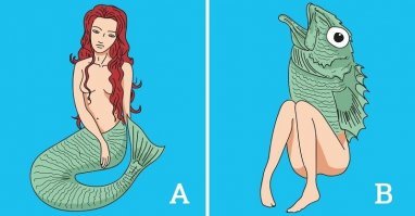 Русалок много видов есть. 
Вид А. 
Вид В. 
Вид С2Н5ОН.