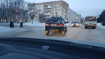 Подборка автомобильных приколов