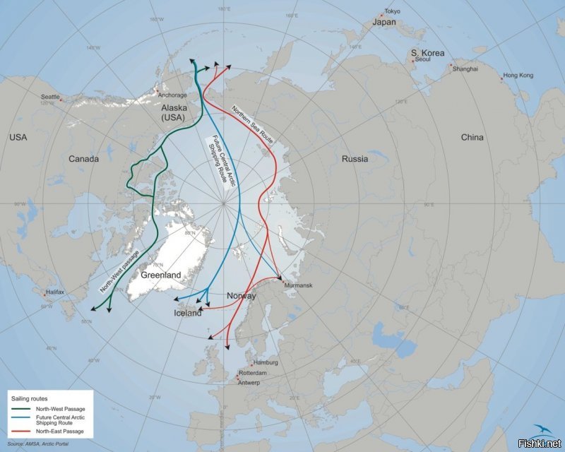 Россия ответила на притязания США по поводу  северного морского пути