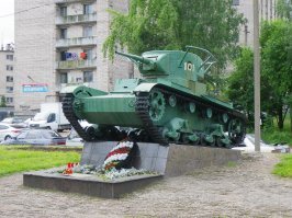 Выборг, начало проспекта Победы.