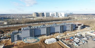 ЦОД сбербанк 5 модулей фото старое свежего хорошего  еще нет... 280метров длинной 
Говорят будут строить 6й модуль... 
Цод в разрезе, жольтенькое - сервера