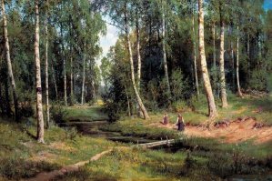 Красивые картины с пейзажами у Шишкина И.И.