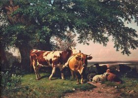 Красивые картины с пейзажами у Шишкина И.И.