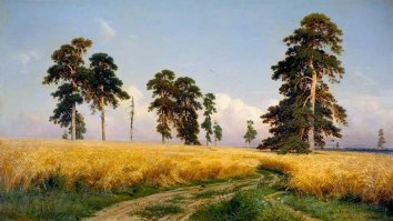 Красивые картины с пейзажами у Шишкина И.И.