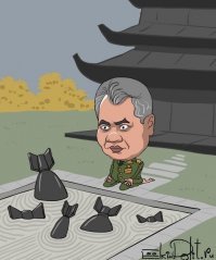 Суверенность, она же отрешённость от окружающего мира в исполнении Шойгу будет выглядеть весьма оригинально.