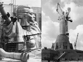 Как выглядели 20 всемирно известных сооружений во время строительства