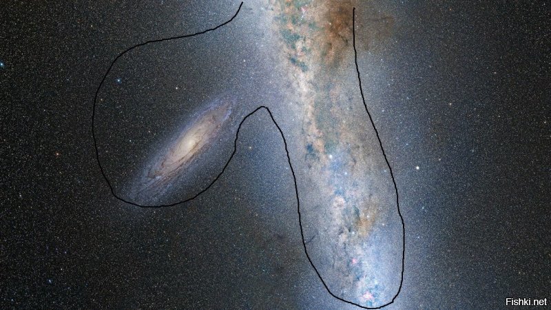 Nasa показало, каким будет конец нашей галактики