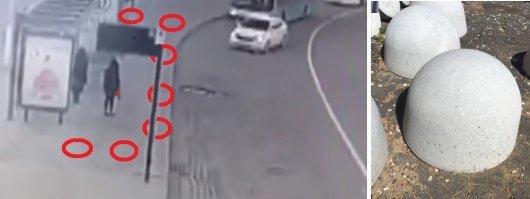 Бля, неужели в этих местах ограждения нельзя поставить - уж столько людей погибло из-за неадекватов!