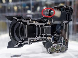 На фотографии про камеру Canon на самом деле камера Nikon