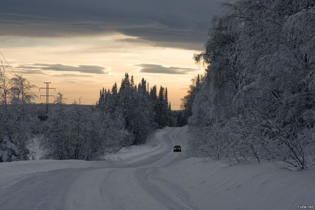 Зимний уральск