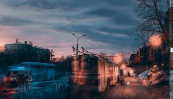 ...ну а тут, кажется, что тот тип, В балаклаве и с пистолетом, отжал и Оку, раз на остановке троллейбуса ждет )))