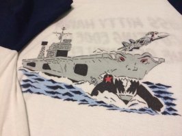 Как советские подводники авианосец таранили
