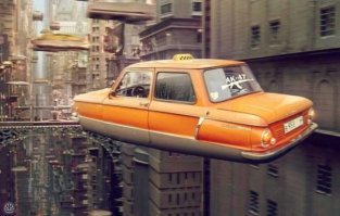 Летающие гоночные автомобили — как бы это выглядело