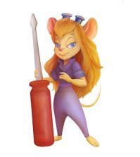 А где же Гаечка?