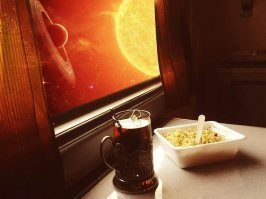 Пейзаж под стук колёс