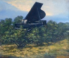 Потом нашли рояль в кустах. Заодно и сыграли.