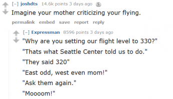 Лучший комментарий на Reddit к этой фотографии)))))