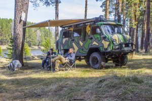 Были б лишние деньги, и руки росли не из одного места, я бы буханку приобрёл бы и доработал для путешествий на природу. Потому что у нас куча живописных мест в стране, но добраться туда на обычных авто (или протащить туда прицеп как в статье) не представляется возможным по причине очень плохих дорог.