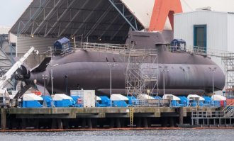 Вот винт амермканской подводной лодки U36(S-186) снято год назад 27/04/18
Достаточно хорошо видно. Сейчас более секретна технология производства, нежели вид изделия.