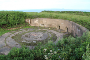 Батарея №369 «Великокняжеская» на о.Русском, Приморский край
Автор проекта береговой батареи "Великокняжеская" № 369 на острове Русский - военный инженер Ф.Д. Шабанов. Возводилось сооружение в течении четырех лет и в 1913 году было полностью построено. Расположилась батарея между мысами Ахлестышева и Вятлина. В непосредственной близости от достопримечательности находятся бывший городок ПВО и КП батареи № 902.
Батарея, согласно разработанному проекту, была рассчитана на четыре десятидюймовых пушки образца 1895 года. Стоит отметить, что на строительство береговых батарей Российское правительство выделило огромную часть запасов золота страны.

Свое название военная батарея получила в честь командующего артиллерийским полком Великого Князя Сергея Михайловича. Именно его полк на протяжении четырех лет вел строительство "Великокняжеской" батареи. Толщина сооружения в некоторых местах достигала 3,5 метров. А этот фактор очень сильно охлаждал пыл японских войск.

В советские времена Великокняжеская батарея и ее окрестности была своеобразным щитом на всех подходах к прикрываемым объектам. Здесь были размещены стартовые позиции войск ПВО.