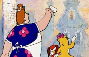 Турецкий торговец улетел вместе с солнцезащитным зонтом во время сильного ветра 