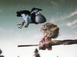 Самолет на ворону из домовенка Кузи похож))