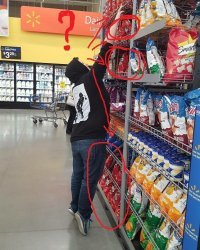 С полок пониже те же самые чипсы взять нельзя?