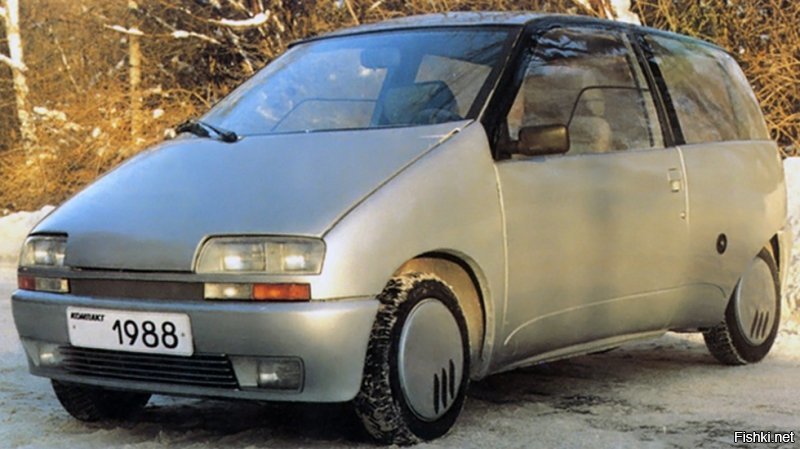 Лаура, компакт, Охта - творчество советских самодельщиков 80-х очень похоже на дизайн современных авто.