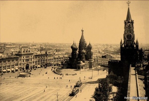 Красная площадь 1911.