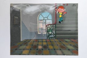 Сначала показалось, что тут дядя Федор спускается по лестнице с косяком в руке, а кумар от него стоит на весь подъезд...