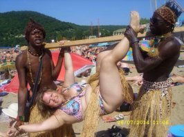 Чего только не увидишь на пляже!