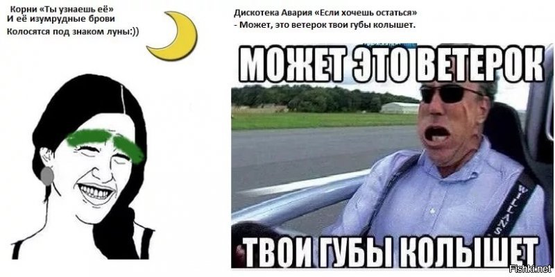 Ещё изумрудные брови колыхаются знатно