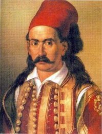 Феска существовала до турков

В 1821 году греки подняли восстание против турков (т.н. Греческая революция). Вот один из героев восстания - Маркос Ботсарис. Погиб в 1823 году в бою с турками. Тоже носил феску.
