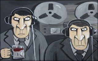 - Мы знаем что у вас дома кофе машина есть... 
- Откуда?!
