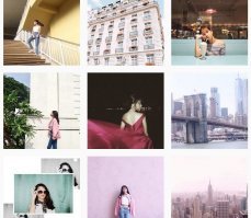 Сегодня она - обыкновенная инстаграмщица. Если вы не видели профили людей, которые, действительно, творят, а не выкладывают пачками свои фото в море/бассейне/кафе, то вы, Алёна, не поймёте о чём я говорю. 
Прилагаю вам скрин с её "талантливого" инстаграмма и инстаграмма талантливого на деле, а не на словах художника (проживает, кстати, в Питере, но, сомневаюсь, что вы о ней слышали) - почувствуйте разницу.  

Просто я не понимаю, когда на олимп возносят посредственностей, в то время как о талантах молчат. Претензия не к девушке, конечно.