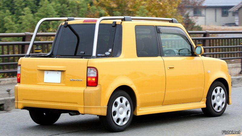 Тоже самое можно сказать и про:

- 2003 Chevy SSR

- Holden UTE (Австралийский вариант Vauxhall\OPEL Omega2) 

- TOYOTA BB Pickup